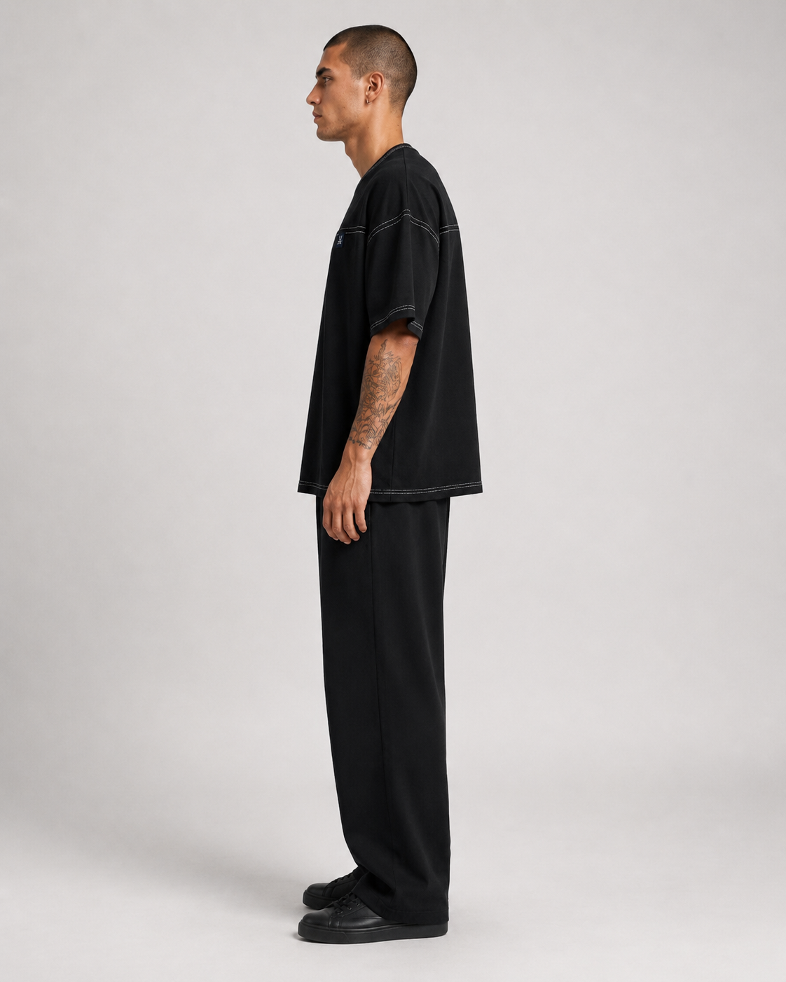 T-shirt with a logo